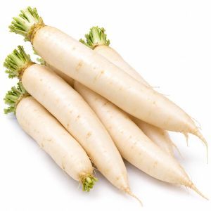 Navet long blanc var (local)